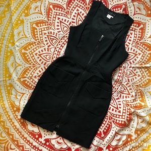 Kenar black bodycon dress